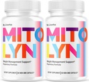 (2 Pack) Cápsulas Mitolyn - Mitolyn, Mitolyn Advanced Formula Pills, Mitolyn Supplement, Mito Lyn, Mito Lyn Pills, Mitolyn Support, Mitolyn Pill, Mitolyn Supplement Pills, 120 Cápsulas por 2 meses