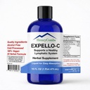 Expello-C - Ultimate Cellular Detox – Cleanse e Detox – Echinacea, Goldenseal & Red Clover Supplement – Alcohol-Free Liquid Liver Cleanse, Kidney Cleanse e System Booster, 16 Fl Oz.