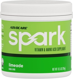 Advocare Spark - Mistura de bebidas energéticas - Suplemento de vitamina e ácido amino - Suporta energia e foco - Suporte imunológico portátil - Livre de açúcar - Limeade (10