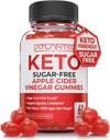 Atlantis Nutrition Sugar-Free Keto ACV Gummies para perda de peso - Apple Cider Vinagre Gummies Formulado com 750MG ACV Per Serving - Suporta Digestão, Perda de Peso, Detox e Limpeza - 60 Contagem