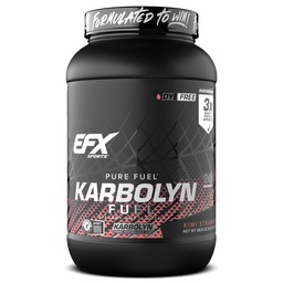 EFX Sports Karbolyn Combustível . Rápido-Absorvente Carboidrato Pó . Carga de carboidratos, Energia Mantida, Recuperação Rápida . Estimulante livre .. 36 Servings (Kiwi Strawberry)