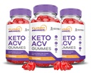 (3 Pack) Turbo Ripped Keto ACV Gummies Advanced Fórmula 1000MG Turbo Ripped Keto Gummies Apple Cider Vinagre Formulado com Suco de beterraba de romã B12 Vegan Non GMO 180 Gummys