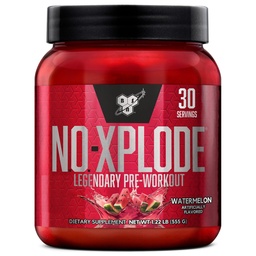 BSN N.O.-XPLODE Pré-treino em pó, Suplemento de Energia para Homens e Mulheres com Creatina e Beta-Alanina, Melancia, 30 Servings, 1.2 Libra (Pacote de Maio Vary)