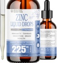 Drops de zinco líquido para crianças, homens e mulheres