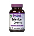 Bluebonnet Selenium 100mcg Cápsulas (L-selenometionina) - Apoio antioxidante potente - Complexo de Aminoácido Selenium Suplemento para Mulheres e Homens - Vegan, Não-GMO, Sem glúten - 90 Cápsulas Vegetais