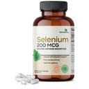 Futurebiotics Selenium 200 mcg - Selenium Amino Acid Complex - Essential Trace Mineral with Superior Absorção, Non GMO, 250 Cápsulas