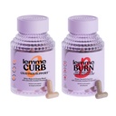 Lemme Curb e queimadura - Metabolismo, suporte de desejos e gestão de peso com Picolinato de Chromium clinicamente estudado, Gynostemma, canela, chá verde, vitamina B6 & B12 - Sem glúten, 60 Ea contagem