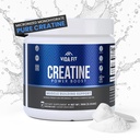 Creatina Micronizada em pó mono-hidratado, Vegan Creatina em pó não aromatizado, Suplementos para homens, Puro treino Essentials for Women, NSF Certified (150g) (5g Per Serv) (30 Servings) - Vida Fit