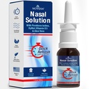 NOVAHA Pulverizador nasal - 1% Povidona-Iodina Spray, Vitamina D3, Aloe-Vera - Nasal Cleanser (30 ml)
