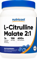 L-Citrulina malato de nutricosto 2:1 (600 gramas) (framboesa azul)