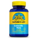 Vida da natureza Kelp islandês 41 mg Comprimidos - Suplemento de iodo e suporte de tireóide - Gluten Free, não-GMO Green Superfood - 60-Day Garantia - 500 Servings, 500 Tablets