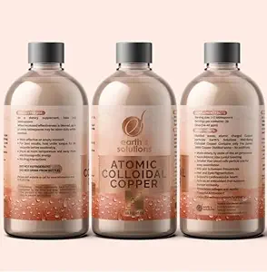 Cobre - Solução Coloidal Atômica de Cobre para Vitalidade e Suporte - Suplemento Iônico para Bem-Estar e Bem-Estar Natural