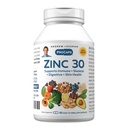 ANDREW LESSMAN Zinc 30mg - 60 Cápsulas - Citrato de zinco altamente absorvível. Suporta Imune, Esquelético, Digestivo e Saúde da Pele. Cápsulas Pequenas Fácil de Engolir. Sem aditivos