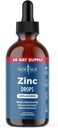 Gotas Líquidas de Zinco Iônico - Suplemento de Zinco Imune Imune de Alta Potência, Defesa Imunitária, Poderoso Antioxidante Natural, Não-GMO - por Nova Era (Liquid 2 OZ), Pacote de 1