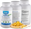 One Planet Nutrition Nano Boswellia 250 mg Cápsulas Veggie (120 Servings), Boswellia serrata Resin, Suporta função cognitiva para a saúde do cérebro, Não-GMO, Vegan, Sem glúten