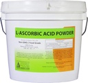 Duda Energy asc8p Papel de Pó de Ácido L-Ascórbico 99+% de Grau Alimentar USP36/BP2012 Forma de cristais brancos puros naturalmente fermentados de vitamina C, 8 lb.