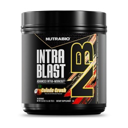 NutraBio Intra Blast Bcaa Powder Amino Acid Supplement, Electrolyte & Hydration Blend, Intra, Pre Workout & Muscle Recovery, 20g Eaaa Amino Acids Powder, 5g Glutamina- New York Punch, 30 Serving