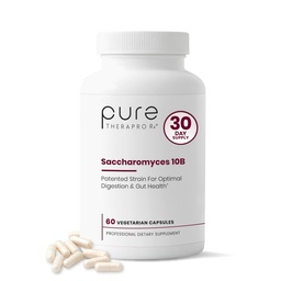 Saccharomyces Boulardii Probióticos 10 bilhões de UFC - Made in USA I-3799 Probióticos para Homens e Mulheres □ Pure TheraPro Rx - 60 Cápsulas
