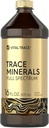 Carlyle Trace Minerals com Magnésio, Cloreto, Sódio e Potássio .. 16 fl oz .. Vegetarian, Non-GMO, and Gluten Free ..
