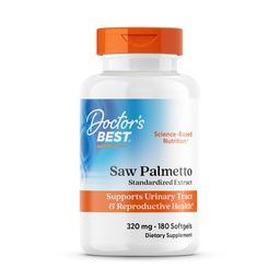 Melhor serra de médico Palmetto 320 Mg Softgels, 180 Contagem