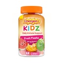 Emergen-C Kidz Apoio Imune diário Suplementos dietéticos, chicletes aromatizados com vitamina C e vitamina B, frutas Fiesta chicletes aromatizados - 44 Contagem