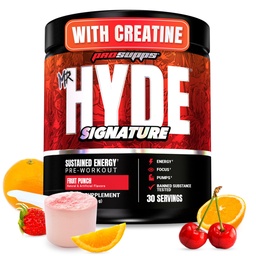 PROSUPPS Sr. Hyde assinatura pré-treino em pó com Creatina, Beta Alanine & Cafeína - Desempenho, Energia e Endurance - Clean Fitness & Gym Supplements for Men & Women (Fruit Punch, 30 Servings)