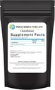 Prescrito para a vida L Pó de glutationa, Pure Reduced Glutationa, Tripeptida de Aminoácidos Glycine, Glutamina, e Cysteine, Antioxidantes Suplemento para suporte imunológico (0,5 oz / 14g)