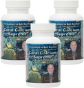 BOB'S BEST Coral Cálcio Supremo I 100% Puro Coral Marinho, 74 Minerais Trace, 1000 mg I 90 Cápsulas, Pacote de 3