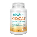 AGORA Alimentos Suplementos, Kid Cal com Citrato de Cálcio, Magnésio e Vitamina D, Tart Laranja, 100 Mastigáveis, embalagem pode variar