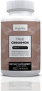 True Canela Suplemento, Sri Lanka Orgânico Ceilão Canela Cápsulas, True Canela Verum Bark, Sugar-Free - 60 Veggie Cápsulas