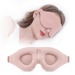 YIVIEW Sleep Mask for Side Sleeper, Light Blocking Zero Pressure Blindfold