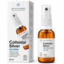 Spray de Prata Coloidal Premium 40 PPM 1 fl oz ● 100% Natural ● Ebook Inc. ● Concentração Superior, Partículas Menores = Melhores Resultados ● Certificado por 3 Laboratórios Independentes ● Somos Especialistas.