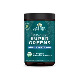 Nutrição antiga, pó de vitamina, uma garrafa feita de frutas reais, vegetais e ervas, para apoio digestivo e energético, 25 Servings, 7,5 onças