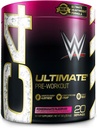 Cellucor C4 Ultimate x WWE pré-treino em pó Romã PileDriver - Açúcar suplemento de energia pré-treino gratuito para homens e mulheres - 300mg cafeína + 3,2g Beta Alanine + patenteado criaturas - 20 Servings