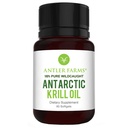 Antler Farms - 100% Puro Wild Caught Antárctico Krill Óleo de água fria, Pristina, 60 Softgels - Limpo, Omega-3 EPA + Suplemento DHA w/Astaxantina, Absorção Rápida