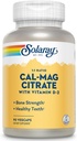 Citrato de Cal-Mag de SOLARAY w/D 2 1:1