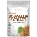 Boswellia orgânica Serrata Extrair pó, 8 onça, Pure Boswellia Suplemento com 65% de ácido Boswellic, Suporta articulações, Joelhos e Bones Saúde, Não-GMO, Pet Friendly, Índia Origem