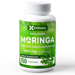 Moringa Cápsulas! 150 Cápsulas! Moringa Oleifera! 10.000mg 100% Pure & Natural!