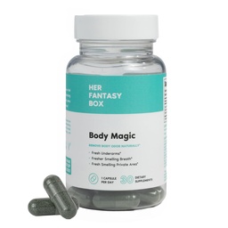 Sua caixa de fantasia - 30 Cápsulas Vegan para Detox, Digestão, Gut Health, suporte da pele, e pele oleosa - Impulsionador de energia natural