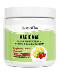 NaturalSlim Magicmag Puro Citrato de Magnésio Estresse em pó, Obstipação, Músculo, Saúde do Coração e Apoio ao Sono