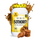 Isotority Whey Protein Isolate, Caramel Coco Cookie, 2 lb - Ultra Absorvível Ranched Chain Amino Acids (BCAA) Pó com 25g por serviço, Baixo Carb - Construir músculo e acelerar Recuperação