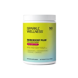 Sparkle Wellness VERISOL Bioactive Hydrolyzed Collagen Peptides – Pó de Colágeno com Vitamina C & Ácido Hialurónico para Cabelo, Pele e Saúde das Unhas – Skin Boost Plus (Mistured Berry) [50-Serves]