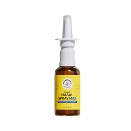 Naturals Propolis Nasal Rinse Spray Max, Alívio para Adultos w/Eucalyptus, Orégano & Saline, Clears Congestion nasal, Hidrata Canal do Sino, & Decongestiona Cavidades Sinus, 1 fl oz
