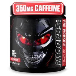 JNX SPORTS The Shadow! 350mg de Caffeine Hard Core Pré-treino - Melancia 30 Servings .