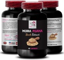 Suporte ao Estilo de Vida Botânico - Muira PUAMA BARK Extract - Rotina Energizante, Complexo de Apoio Energético, Ativação de Energia Herbal, Impulso Consciente, Energizador Natural 1 Garrafa 60 Cápsulas
