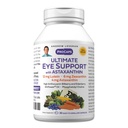 ANDREW LESSMAN Ultimate Eye Support com astaxantina 30 Softgels - 12mg Lutein, 6mg Zeaxanthin, 4mg Astaxantina, Bilberry. Nutrientes-chave para apoiar a saúde ocular, promover uma visão saudável. Sem aditivos