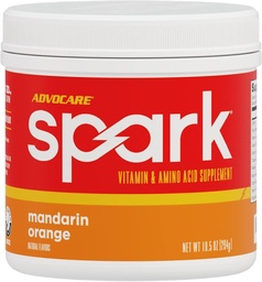 Advocare Spark - Energy Drink Mix - Suplemento de Vitamina e Aminoácido - Suporta Energia e Foco - Suporte Imune Portátil - Sem Açúcar - Laranja Mandarina (10.5 onças)