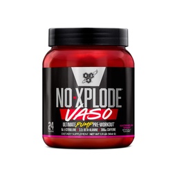 BSN N.O.-XPLODE Vaso pré-treino em pó com 8g de L-Citrulina e 3,2g Beta-Alanina e Energia, sabor: Melancia Smash, 24 Servings