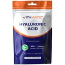 Ácido Hialurônico Vitamático Pó 200mg - Suporta Tecido Conectivo Saudável e Juntas - Promover a Pele Saudável Jovens - 100 Gram