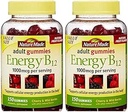 Nature Made Energy B12 Gummies adultos 1000 mcg por serviço 150 Ct (Pacote de 2)